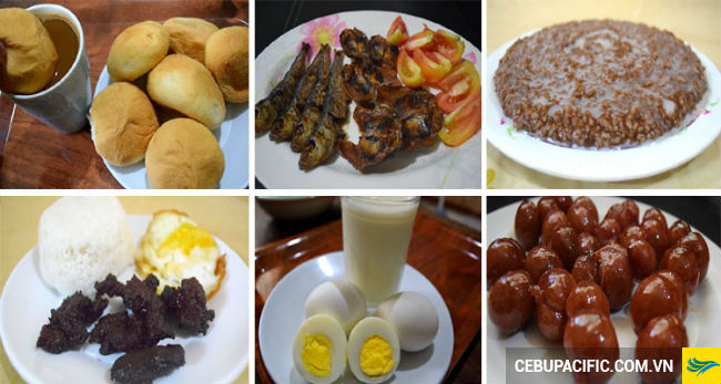 Những món ăn sáng ở Philippines được lòng du khách